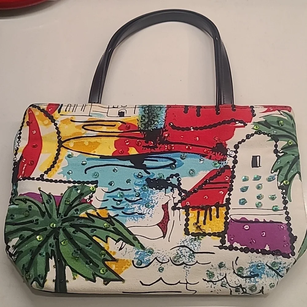 Decorative Summer Vacation Handbag